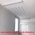 Varal indiuvidual Teto 12 varetas de 90 cm