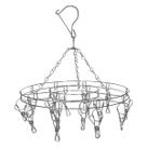 Varal Inox Suspenso 14 16 20 Prendedores Compacto Ideal para Roupas Íntimas Meias Lavanderia - Varal 14 Grampos