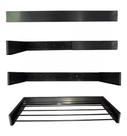Varal Magico Parede Retratil 60cm 3 varetas preto