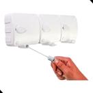 Varal Modular Recolhimento Automático Com 3 Módulos 6m Maxeb Varal Modular Recolhimento Automático Com 3 Módulos 6m Maxeb