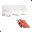 Varal Modular Recolhimento Automático Com 3 Módulos 6m Maxeb