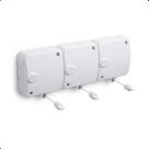 Varal Retrátil Automático Modular Regulavel de Parede Stendmax Maxeb 3 Modulos 6m Cada Branco ou Preto Varal Retrátil Automático Modular Regulavel de Parede Stendmax Maxeb 3 Modulos 6m Cada Branco ou Preto