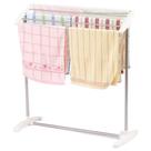 Varal Retrátil Chão Portátil Seca Roupa Toalha Apartamento Compacto e Prático