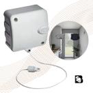 Varal Retrátil de Parede Automático Modular Com 6, 12 ou 18 Metros Corda Para Secar Roupa Com Trava