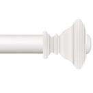 Varão de cortina BRIOFOX branco ajustável 70-120 cm Heavy Duty