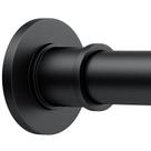 Varão de cortina de chuveiro BRIOFOX ajustável 45-163cm em aço inoxidável