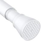 Varão de cortina de chuveiro MEXAU Tension 115-195cm em ferro branco