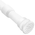 Varão de cortina de chuveiro QILERR Spring Tension 110-190 cm branco