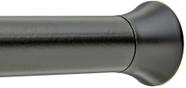 Varão de cortina de tensão Amazon Basics ajustável 60-90 cm preto