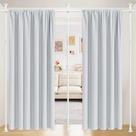 Varão de cortina divisória de quarto CALCHELE ajustável 120-300 cm branco Varão de cortina divisória de quarto CALCHELE ajustável 120-300 cm branco