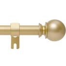 Varão de cortina Poskena Gold 76-152 cm de diâmetro 1,6 cm Heavy Duty
