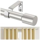 Varão de cortina TONIAL Silver 80-150cm ajustável para janelas