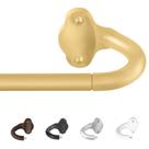 Varão de cortina TVWOO Gold Wrap Around 5/8 Blackout 70-150 cm