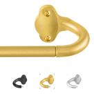 Varão de cortina TVWOO Gold Wrap Around 66-120 cm Blackout