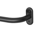 Varão de Cortina Wolistsa 168305 cm Preto com Envolvimento