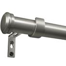 Varão de Cortina Zeerobee Ajustável 81-366 cm Resistente Cinza