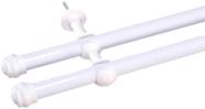 Varão Duplo Para Cortina De 2 Metros 19mm - branco