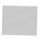 Vareta de aço inoxidável LZZOEAGH 2,5 mm x 406 mm 30 unidades para artesanato DIY