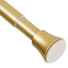Vareta de cortina de chuveiro EBOATOP Gold Tension 80-200cm sem perfuração Vareta de cortina de chuveiro EBOATOP Gold Tension 80-200cm sem perfuração