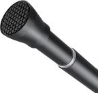 Vareta de cortina de chuveiro ZipGlo Black Tension Rod 115 a 195 cm