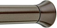 Vareta de cortina de tensão Amazon Basics ajustável de 60-90 cm de bronze