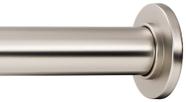 Vareta de cortina de tensão Ivilon Spring 40-60 cm de níquel acetinado