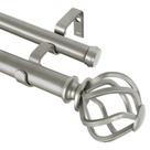 Vareta de cortina dupla KAMANINA 90-180cm Window Telescoping