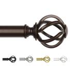 Vareta de cortina USFOOK Bronze 80-147 cm com emenda telescópica