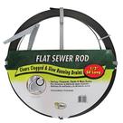 Vareta de esgoto Cobra 1/2" em aço plano de 15 m