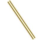 Vareta de latão Sutemribor 7/8 polegadas/22 mm de diâmetro 30 cm de comprimento Vareta de latão Sutemribor 7/8 polegadas/22 mm de diâmetro 30 cm de comprimento