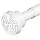 Vareta de tensão AIZESI White Spring 70-130cm de aço inoxidável