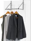 Vareta para pendurar roupas Over the Door Simple Houseware Silver