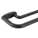 Varetas de cortina duplas Mayrhyme Matte Black 70-120 cm Metal