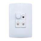 Variador Dimmer Rotativo Ventilador De Teto Interruptor 127v