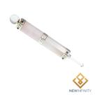 Varinha Bastão de Atlante de Quartzo Rosa para Reiki Chakras