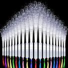 Varinha de fibra óptica Oleitodh White LED Light Up, pacote 128 Varinha de fibra óptica Oleitodh White LED Light Up, pacote 128