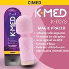 Varinha Estimulad0r e Massageador + K MED Gel 2 em 1 - CIMED