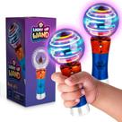 Varinha giratória IPIDIPI TOYS com LED Magic Globe 7,5"