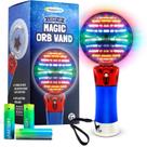 Varinha giratória Toy Happy Kids Light Up Magic Orb com baterias