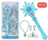 Varinha Magic Toy Light Up Frozen Snowflake para crianças Varinha Magic Toy Light Up Frozen Snowflake para crianças