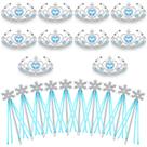 Varinha Princess Tiaras and Crowns Hydren Snowflake x24 azul