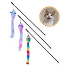 Varinha Rainbow Jambo Pet Cores Sortidas Brinquedo Varinha para Gatos