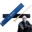 Varinha Saga Harry Potter Original Coleção Completa Harry Potter, Hermione, Rony, Dumbledore e Voldemort