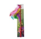 Varinha Vara Para Gato com Penas e Guizo 28,5cm Pet Mart - Unidade - Napi