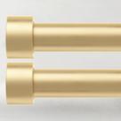 Varões de cortina Time Forest 80-120 cm ajustáveis em ouro pesado