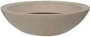 Vasart Terra Vaso de Flores Bowl, Granito Areia, 55x16cm