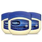 Vaselina de vaselina original 384 ml (pacote com 3)