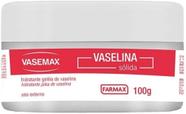 Vaselina Sólida Hidratante Vasemax 100g - Farmax