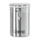 Vasilha de café Oggi em aço inoxidável 1,8 L com tampa de fixação hermética