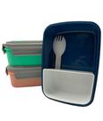 Vasilha de Plastico Tipo Marmita com divisora e Garfo Kapbom 7061 (***COR VERDE - ESGOTADO) Vasilha de Plastico Tipo Marmita com divisora e Garfo Kapbom 7061 (***COR VERDE - ESGOTADO)